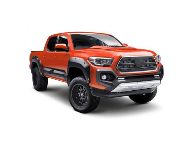 Air Design Off-Road Styling Kit with OE Style Hood Scoop; Unpainted (16-23 Tacoma Double Cab w/o TRD Pro or Sport Hood)