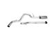 CGS Motorsports Aluminized Single Exhaust System with Polished Tip; Side Exit (16-23 3.5L Tacoma)