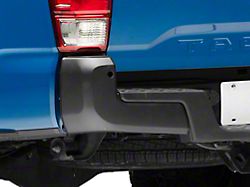OPR Rear Bumper End; Pre-Drilled for Backup Sensors; Dark Gray; Driver Side (16-23 Tacoma)