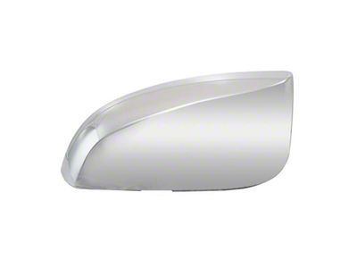 Half Top Replacement Mirror Covers with Turn Signal Opening; Chrome ABS (16-23 Tacoma TRD)