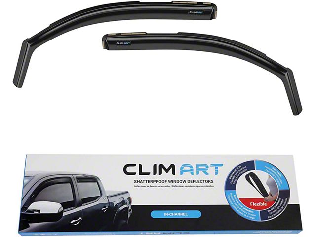 in-Channel Window Deflectors (16-23 Tacoma Access Cab)