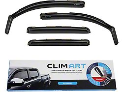 in-Channel Window Deflectors (16-22 Tacoma Double Cab)