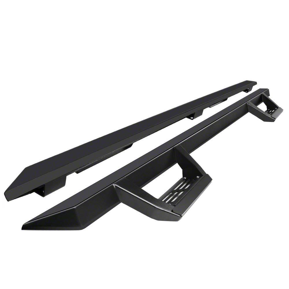 Tacoma Drop Side Step Bars; Black (05-22 Tacoma Double Cab) - Free Shipping