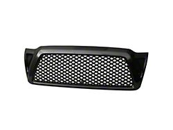 Mesh Upper Replacement Grille; Black (05-11 Tacoma)