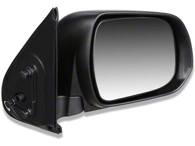 OE Style Manual Side Mirror; Black; Passenger Side (12-15 Tacoma)