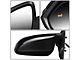 OE Style Powered Heated Side Mirror with Turn Signal and Blind Spot Function; Black; Driver Side (16-19 Tacoma)