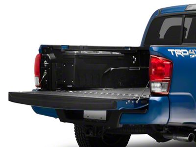 Wheel Well Lockable Bed Storage Tool Box; Driver Side (05-23 Tacoma)