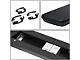 Wide Flat Running Boards; Black (05-23 Tacoma Double Cab)