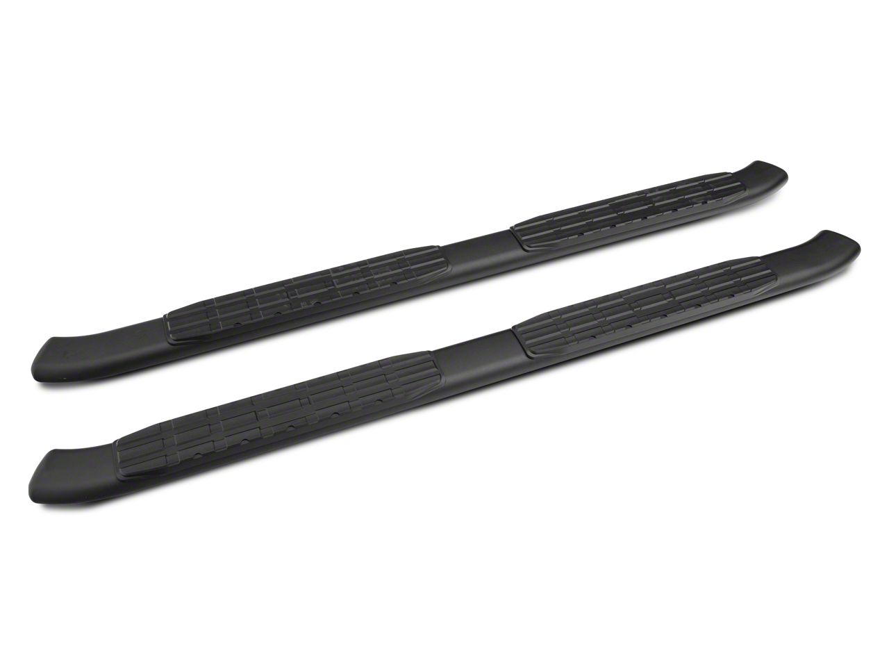 Tacoma 4X Series 4-Inch Oval Side Step Bars; Black (05-23 Tacoma Access ...