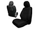 Bartact Tactical Series Front Seat Covers; Black (16-19 Tacoma w/ Bucket Seats)