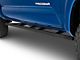 Cali Raised LED Trail Edition 25 Degree Wheel-to-Wheel Bolt-On Rock Sliders with Kickout; Black (05-23 Tacoma Access Cab, Double Cab)