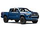 Cali Raised LED Trail Edition 25 Degree Wheel-to-Wheel Bolt-On Rock Sliders with Kickout; Black (05-23 Tacoma Access Cab, Double Cab)