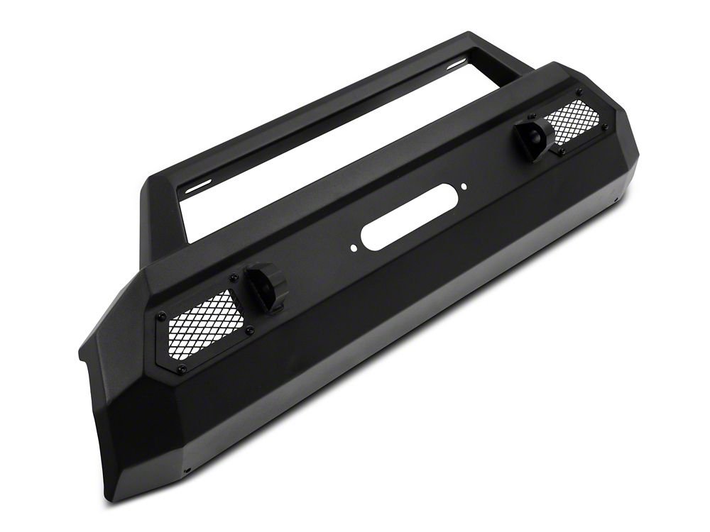 Barricade HD Stubby Front Bumper with Winch Mount and 20Inch Single