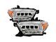 APEX Series Multi-Beam High-Power LED Module Headlights; Chrome Housing; Clear Lens (16-23 Tacoma w/ Factory Halogen Headlights)