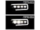 APEX Series Multi-Beam High-Power LED Module Headlights; Chrome Housing; Clear Lens (16-23 Tacoma w/ Factory Halogen Headlights)