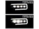 APEX Series Multi-Beam High-Power LED Module Headlights; Chrome Housing; Clear Lens (16-23 Tacoma w/ Factory LED Headlights)