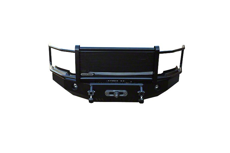 Iron Cross Automotive Heavy Duty Grille Guard Front Bumper; Raw