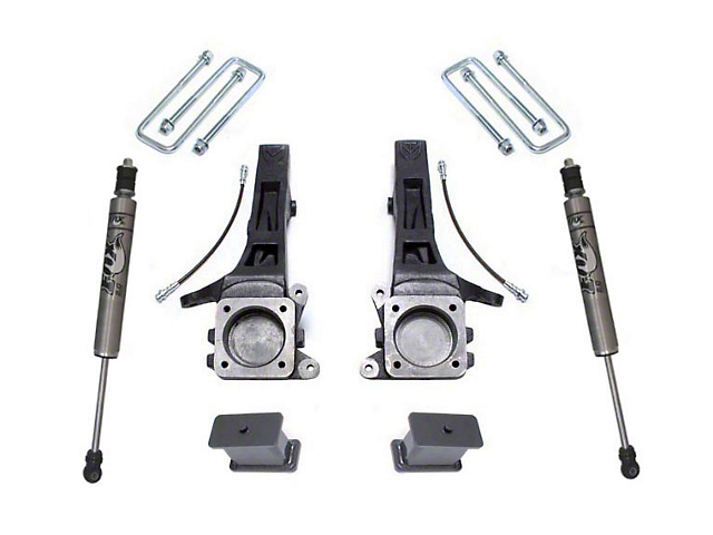 Max Trac 4-Inch MaxPro Elite Suspension Lift Kit with Fox Shocks (05-22 2WD 6-Lug Tacoma)