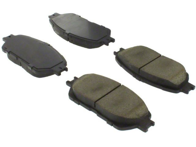 Select Axle Plain 5-Lug Brake Rotor and Pad Kit; Front (05-15 Tacoma)