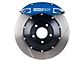 StopTech ST-40 Performance Slotted 2-Piece Front Big Brake Kit with 332x32mm Rotors; Blue Calipers (05-15 6-Lug Tacoma)