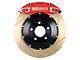 StopTech ST-40 Performance Slotted Coated 2-Piece Front Big Brake Kit with 355x32mm Rotors; Red Calipers (05-15 6-Lug Tacoma)