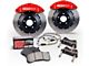StopTech ST-40 Trophy Sport Slotted 2-Piece Front Big Brake Kit with 332x32mm Rotors; Silver Calipers (05-15 6-Lug Tacoma)