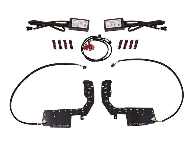 Diode Dynamics Daytime Running Light Amber LED Boards (16-19 Tacoma)