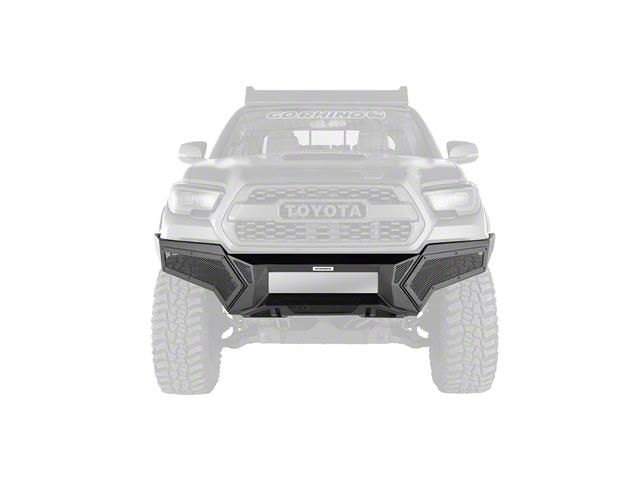 Go Rhino Element Front Bumper with Fixed Light Bar Mount; Textured Black (16-23 Tacoma)
