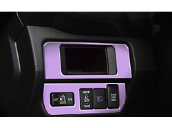 Dim Light 3-Switch Control Accent Trim; Lavender Purple (16-22 Tacoma)