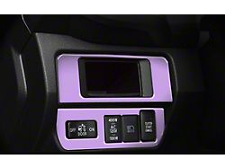 Dim Light 4-Switch Control Accent Trim; Lavender Purple (16-23 Tacoma)