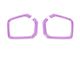 Fog Light Accent Trim; Lavender Purple (16-23 Tacoma Limited, SR, SR5)