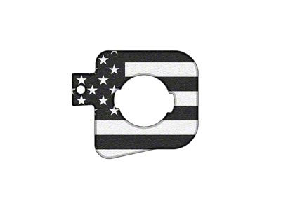 Gas Cap Holder; Blue/White American Flag (05-15 Tacoma w/ 6-Foot Bed)