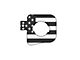 Gas Cap Holder; Blue/White American Flag (05-15 Tacoma w/ 6-Foot Bed)
