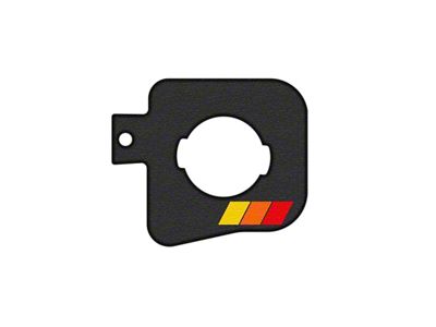 Gas Cap Holder; TRI-Color V2 Yellow/Orange/Red (05-15 Tacoma w/ 6-Foot Bed)