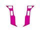 4-Button Steering Wheel Accent Trim; Hot Pink (14-21 Tundra)