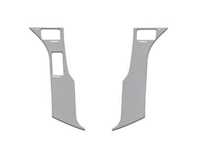 3-Button Steering Wheel Accent Trim; Cement Gray (16-23 Tacoma)