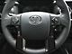 3-Button Steering Wheel Accent Trim; Matte Black (16-23 Tacoma)