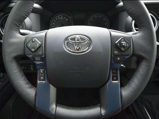 4-Button Steering Wheel Accent Trim; Cavalry Blue (16-23 Tacoma)