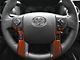 4-Button Steering Wheel Accent Trim; Inferno (14-21 Tundra)