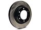 C&L OE Replacement Black Coated 6-Lug Rotors; Front Pair (05-23 Tacoma)