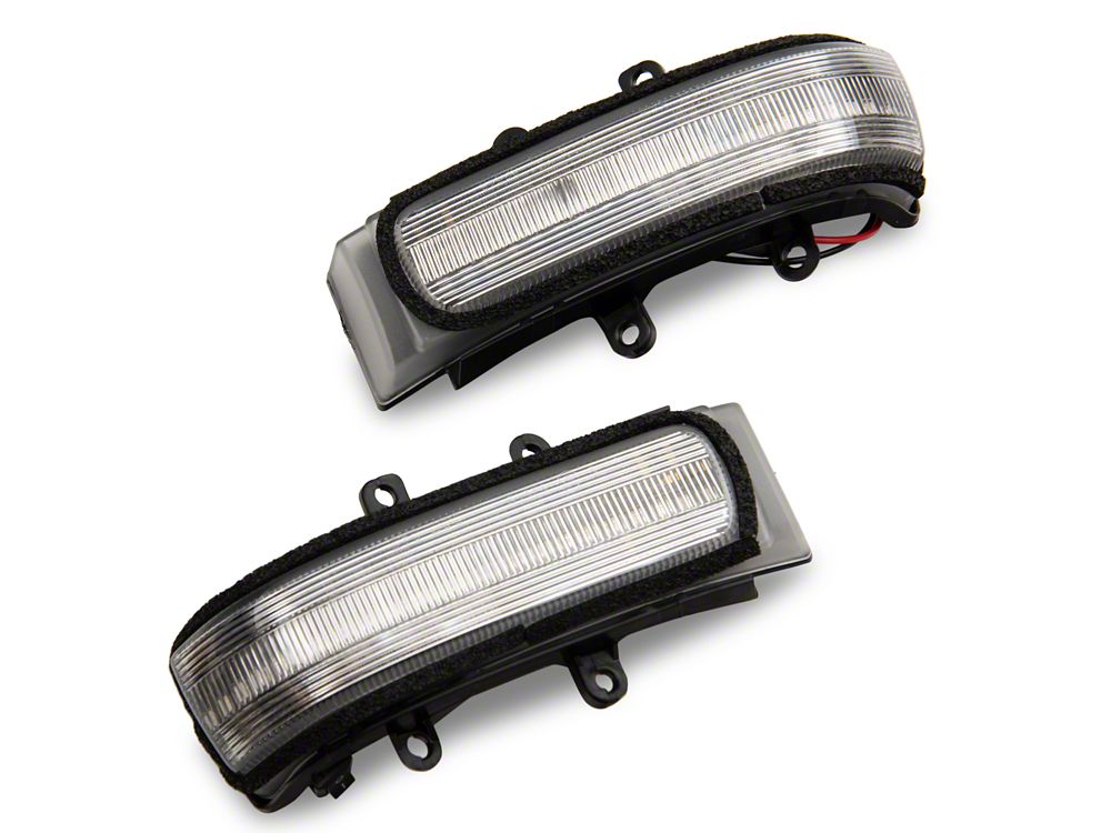 Raxiom Axial Series Sequential LED Mirror Light; Clear (12-15 Tacoma)