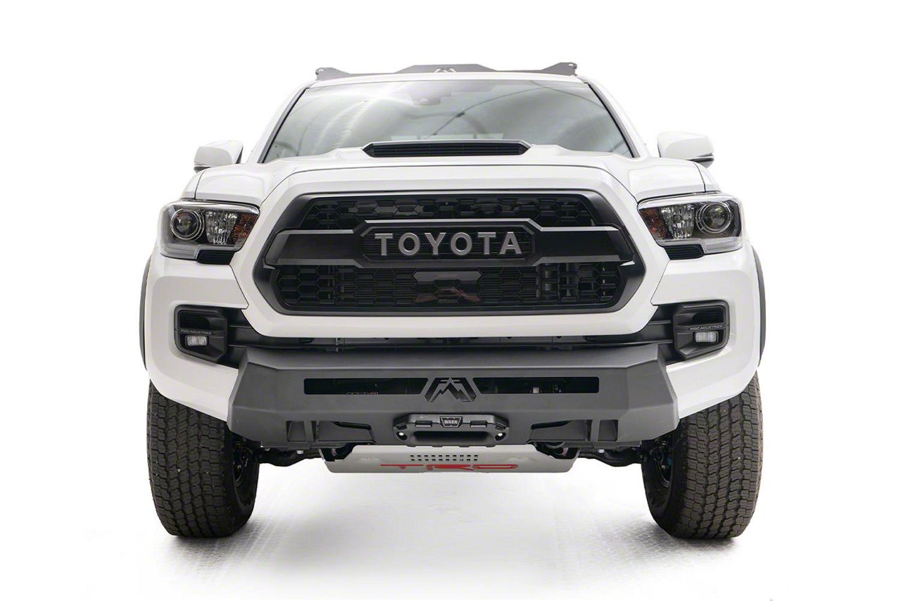 Fab Fours Hidden Winch Mount; Bare Steel TT16N3651B (1623