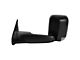 Powered Heated Flip-Up Towing Mirrors with Turn Signals; Textured Black (05-15 Tacoma)