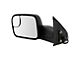 Powered Heated Flip-Up Towing Mirrors with Turn Signals; Textured Black (05-15 Tacoma)
