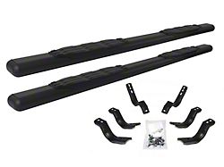 5-Inch 1000 Series Cab Length Side Step Bars; Textured Black (05-22 Tacoma Double Cab)