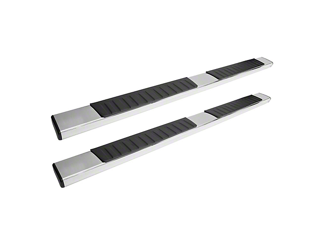 R7 Nerf Side Step Bars; Stainless Steel (05-22 Tacoma Access Cab)