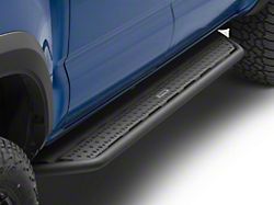 Dominator Xtreme D6 Side Step Bars; Textured Black (16-23 Tacoma Double Cab)