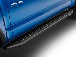 RB20 Running Boards; Textured Black (05-22 Tacoma Double Cab)