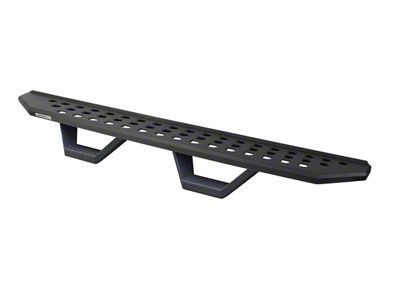 Go Rhino RB20 Running Boards with Drop Steps; Textured Black (05-23 Tacoma Double Cab)