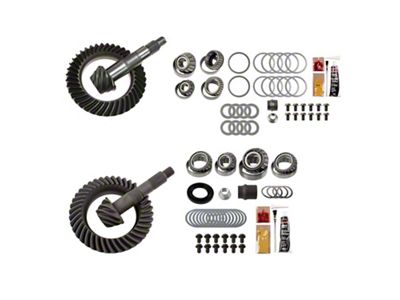 Motive Gear 8-Inch Front and 8.40-Inch Rear Axle Complete Ring and Pinion Gear Kit; 4.88 Gear Ratio (05-15 4WD Tacoma)